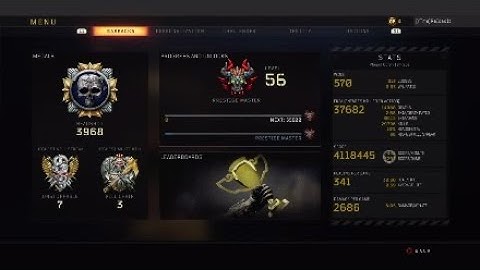 I Hit Master Prestige In BO4,stats,class-setups, and medals