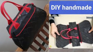 خياطة سكاي حقيبة متعددة الاستعمالات diy  handmade ️ Sew a handbag