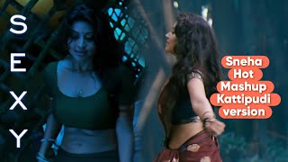 Sneha Hot Mashup Kattipudi Da Version Actress Navel Actress Sneha Actressmashup Nayanthara