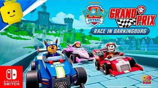 Paw Patrol Grand Prix Full Dlc Race In Barkingburg Us Nintendo Switch Gameplay