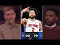 Cade Cunningham is CLUTCH - Dirk &amp; Udonis Haslem on Pistons blowout Magic 93-79 to force Game 7