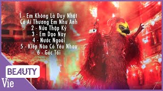 Tổng hợp tất cả bài hát của Phượng Hoàng Lửa hành trình tại THE MASKED SINGER trước thềm chung kết