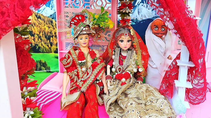 Barbie Doll All Day Routine In Indian Village/Sita Ki Kahani Part-351/Barbie Doll Bedtime Story||