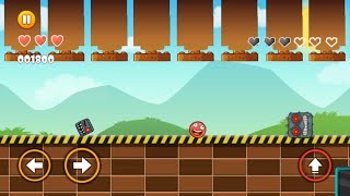 Crazy Ball New Adventures -Classic Funny Ball (Red Ball) - Gameplay Walkthrough Level 1-20 (Android)