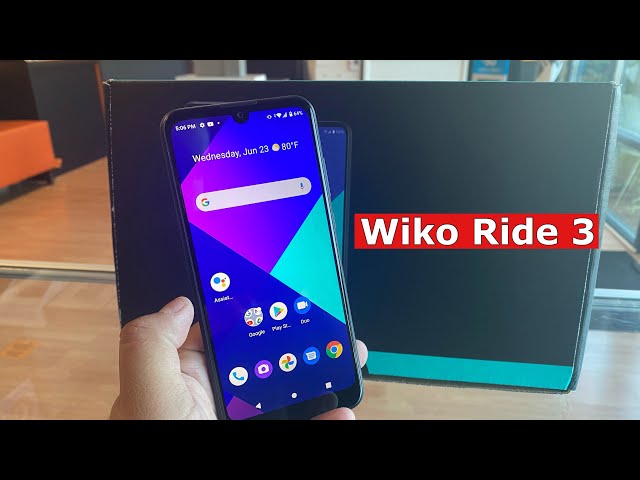 Boost Mobile, ANS Wiko Ride 3 - Prepaid Smartphone