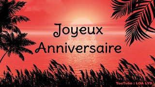 172 - Jolie carte virtuelle d'anniversaire - joie et soleil