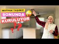 Mutfak taimiz geld  akilli cam ocak aldik  yeni ev dem vlog