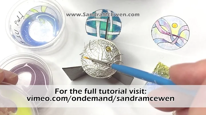 Cloisonne Enamel Project: Beginning Level Ribbon P...