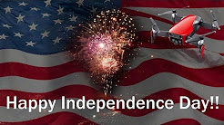 Happy Independence Day USA! Fireworks finale captured by DJI Mavic Air