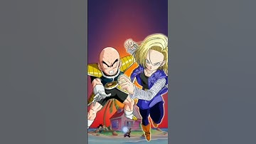 who is stronger krillin vs android 18 #shorts #dragonballsuper