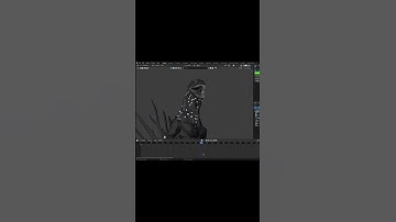 I have been very productive..  #godzilla #blender #animation