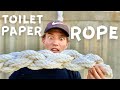 I MADE THE WORLDS STRONGEST TOILET PAPER ROPE