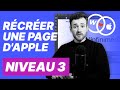 Tuto webflow  recrer une page dapple en franais