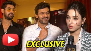 Bahubali Team EXCLUSIVE INTERVIEW | Prabhas, Rana Dagubatti, Tamannah