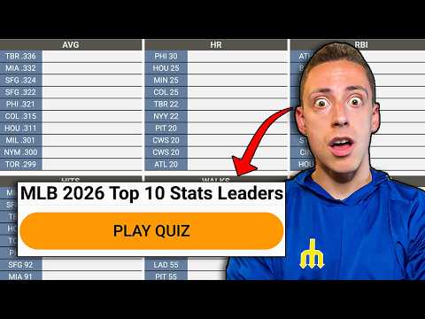 Do We Know EVERY MLB Stat Leader This Season?