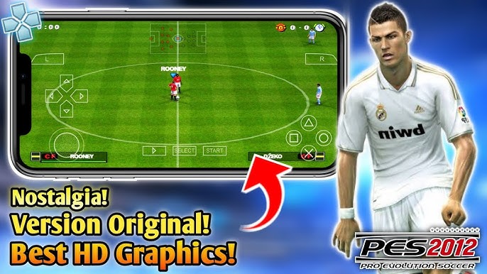 GAMEPLAY PES 2012 ORIGINAL PPSSPP EM 2019 