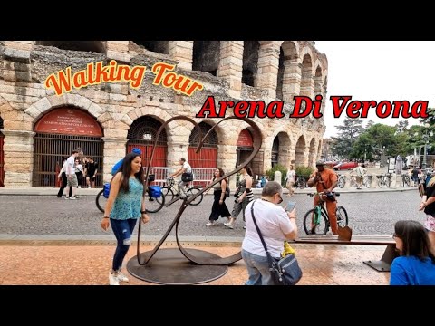 Walking Around Arena Di Verona| Verona Italy