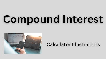 Compound Interest Calculator Illustrations - Free Google Sheets Download