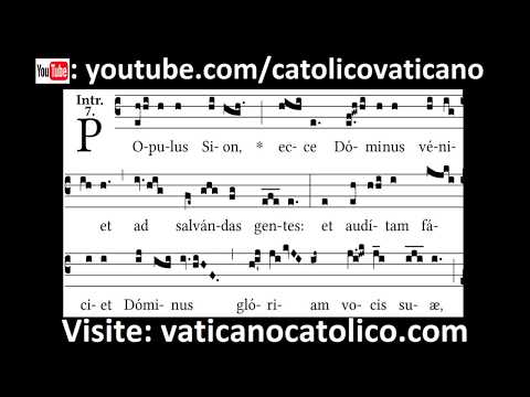 Populus Sion | Canto Gregoriano | Gregorian Chant