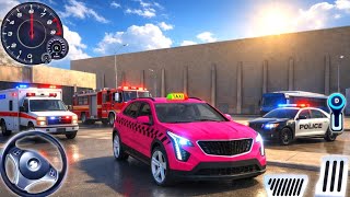 Luxury SUV Leland Barbie T5 Inspire Car Taxi Driving Gameplay | Taxi Sim 2026 | Car Driving Gameplay screenshot 1