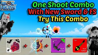 BEST ONE SHOOT COMBO SPIRIT + SANGUINE ART + SHARK ANCHOR | BLOX FRUITS BOUNTY HUNTING 30M