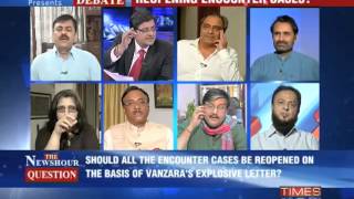 The Newshour Debate: Vanzara's letter, political fodder - Part 3