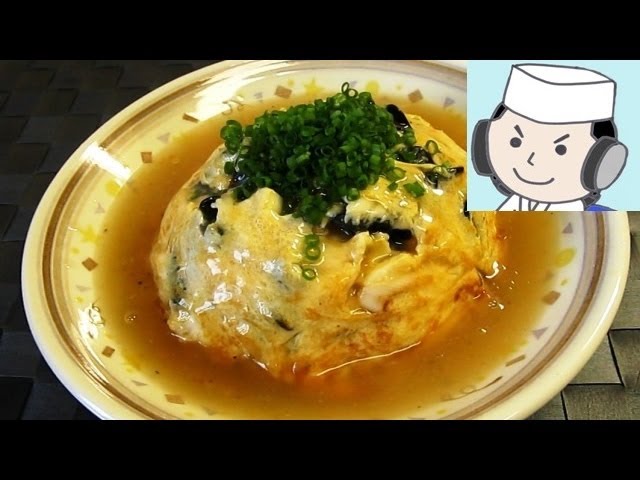 How to make Crab omelet on rice 