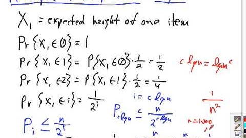 Topic 05 D Analysis of Skip Lists