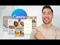 How to create digital products in canva