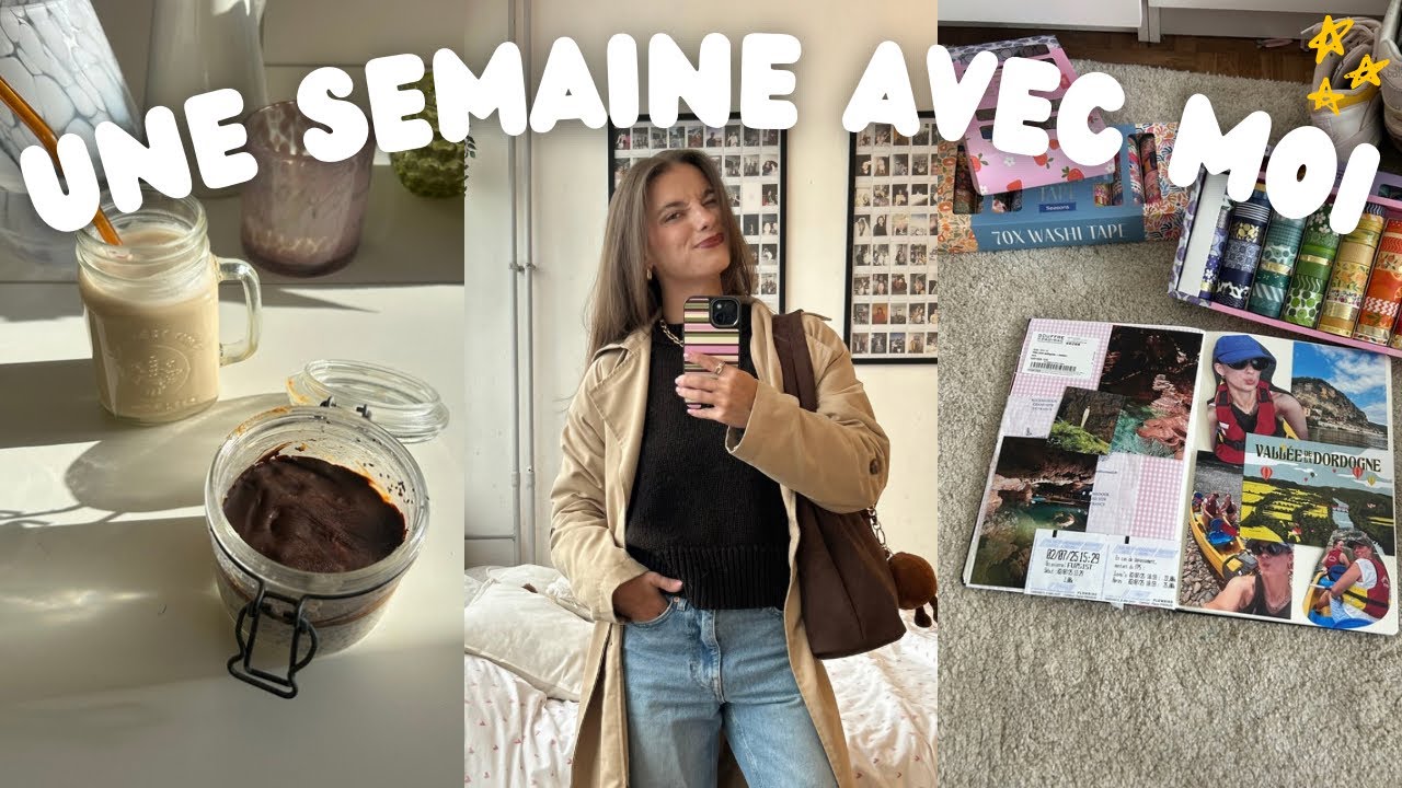 une semaine avec moi (coiffeur, shopping et évent)