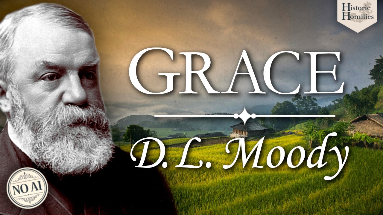 “Grace” | D. L. Moody Sermon | Classic Christian Preaching | Real Human Voice (No AI) | John 1:17