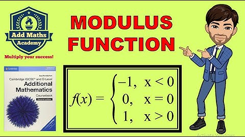 Modulus Functions