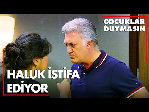 Haluk istifa ediyor - Çocuklar Duymasın 60. Bölüm