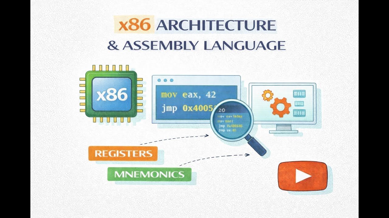 Podcast - x86 Architecture and Assembly Language
