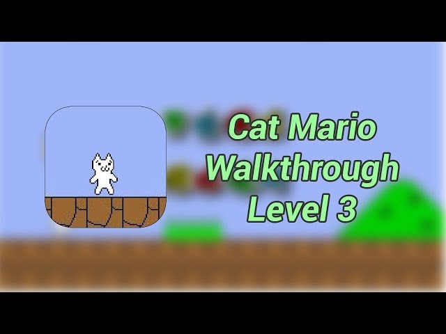 Cat Mario 3 – Beautified and enhanced edition of Cat Mario