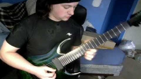 My new Agile Interceptor Pro 7string