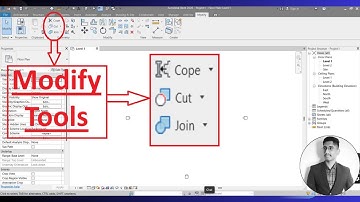 Revit Modify Tools | Cope | Cut Geometry | Join Geometry