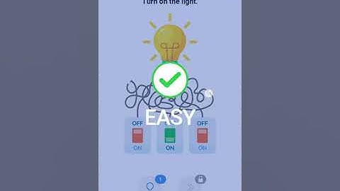 Easy Game Level 210 Turn on the light Walkthrough