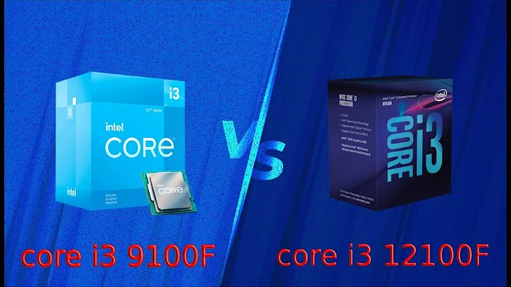 Intel Core i3 9100F vs Core i3 12100F: What are the differences?🤔