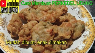 Cara Membuat Perkedel Udang