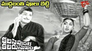 NTR Old Songs | Kalasi Vunte Kaladu Sukham | Mudda Banthi Poolu Song |NTR, Savitri| Old Telugu Songs chords