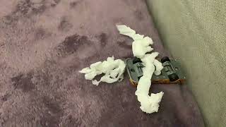 Drakorex Throws The Car Into The Abyss.