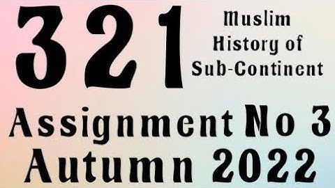 AIOU Code 321 Solved Assignment No.3 Autumn 2022 #aiou #aiousolveassignments