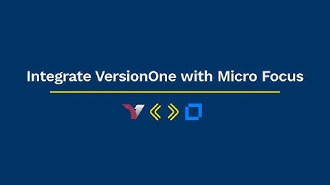 Integrate VersionOne with Micro Focus ALM using the ConnectALL Integration Platform