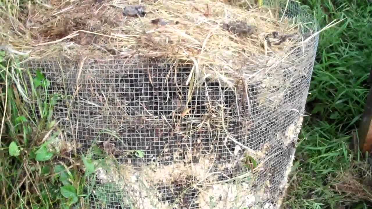 Layered Compost Pile YouTube