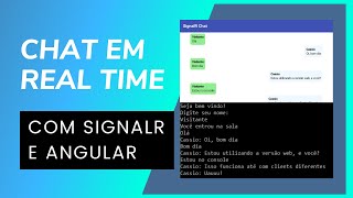 SignalR - Chat em tempo real com .NET CORE e Angular | Code Yourself