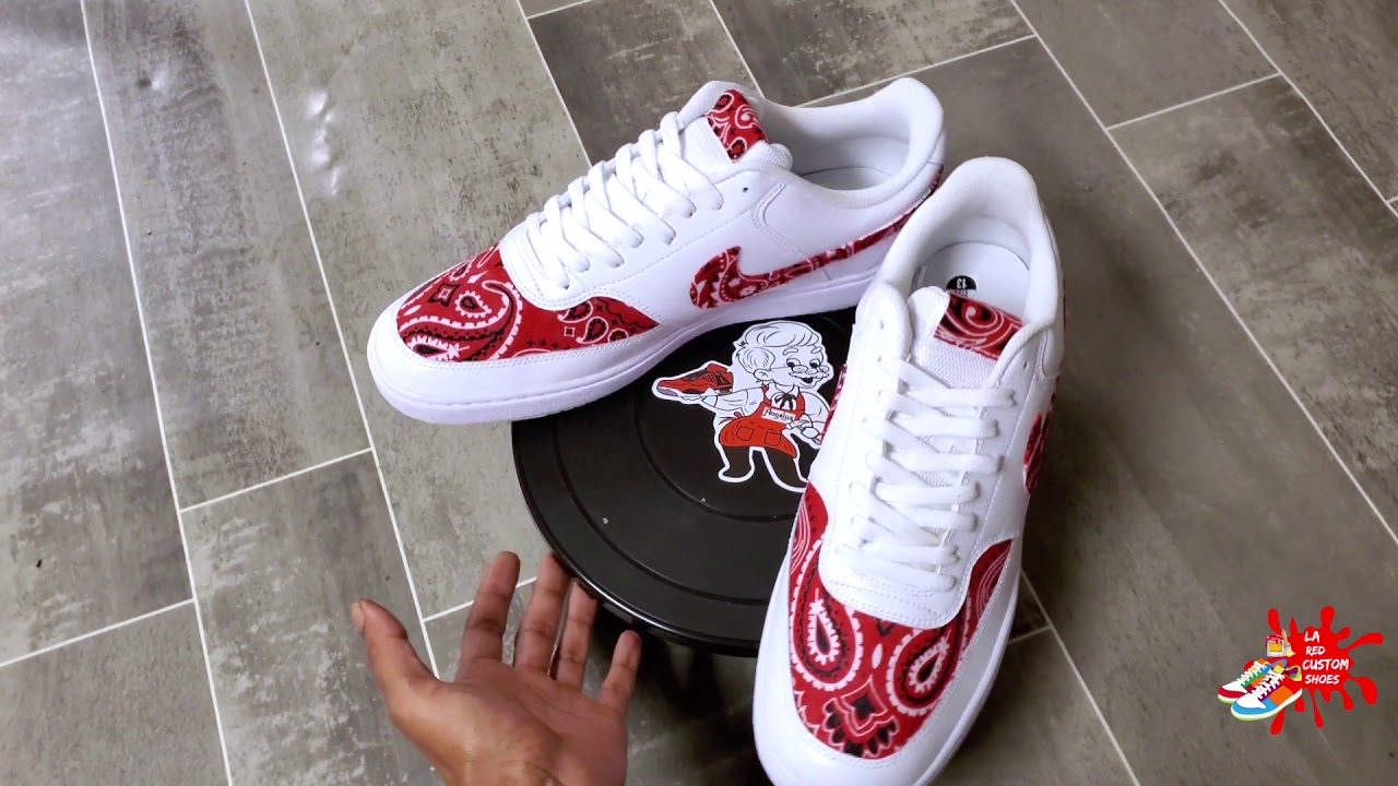 Bandanna Custom Nike Court‼️My first 