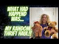 THE STORY OF MY TOTALLY RANDOM THRIFT HAUL!