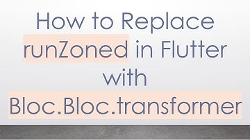 How to Replace runZoned in Flutter with Bloc.Bloc.transformer