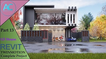 GF House | Part 13 | Complete Step By Step Project | Revit and Twinmotion Tutorial
